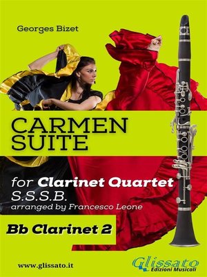 cover image of "Carmen" Suite for Clarinet Quartet (Clarinet 2)